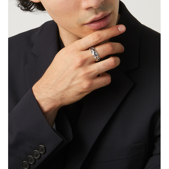 Anello Crateri Uomo, 11324/22