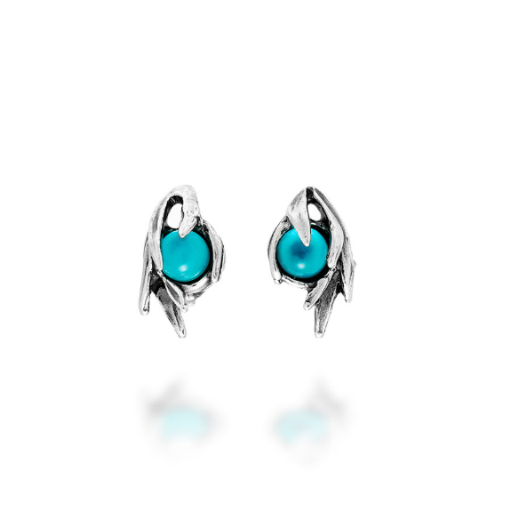 Orecchini Bottone Posidonia 11482