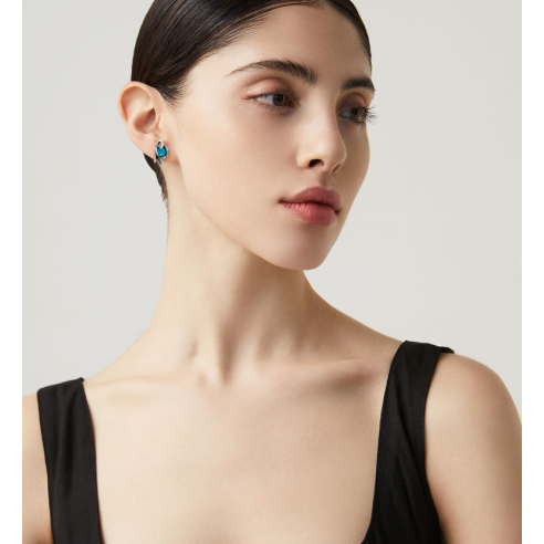 Orecchini Bottone Posidonia 11482