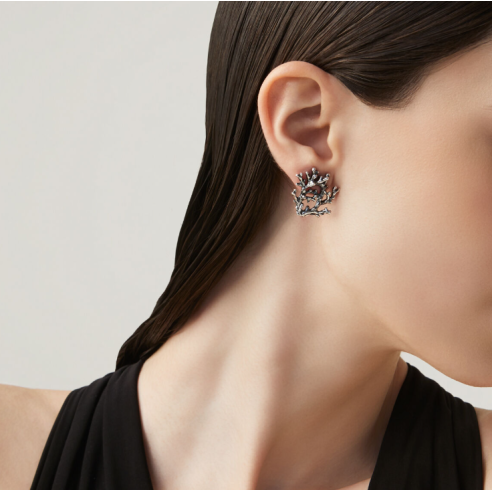 Orecchini Coral Medi 10153