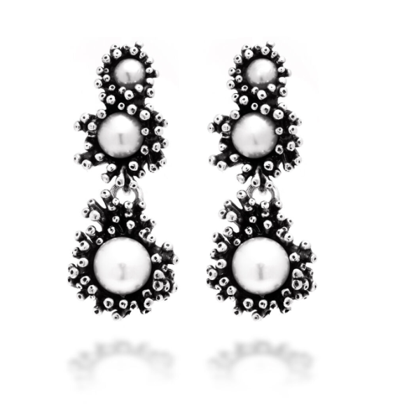 Orecchini Cascata Anemone Piccoli 11265