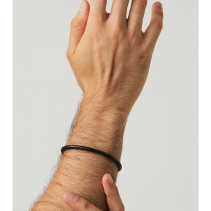 Bracciale Cuoio Intrecciato 11354L 2