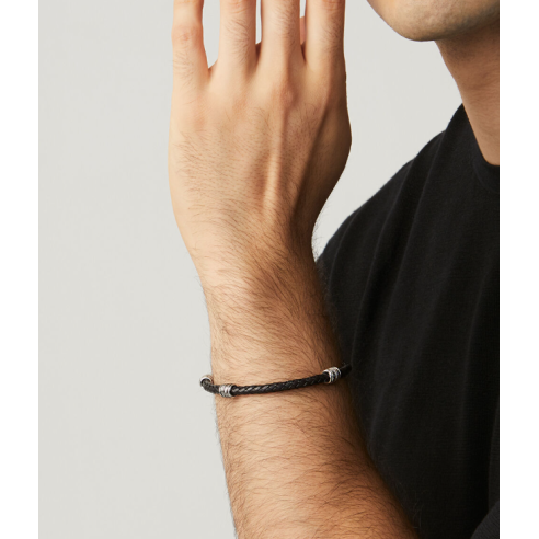 Bracciale Cuoio Fili 11355L