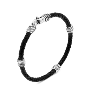 Bracciale Cuoio Fili 11355L
