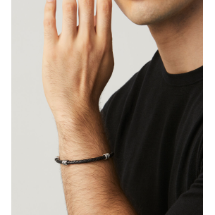 Bracciale Cuoio Fili 11355L 2