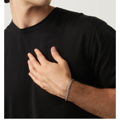 Bracciale Bizantina Quadra Piccola 11065L