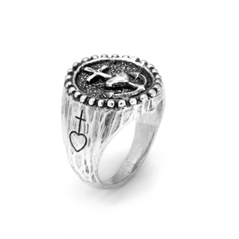 Anello Cuore Ancora 11326/26