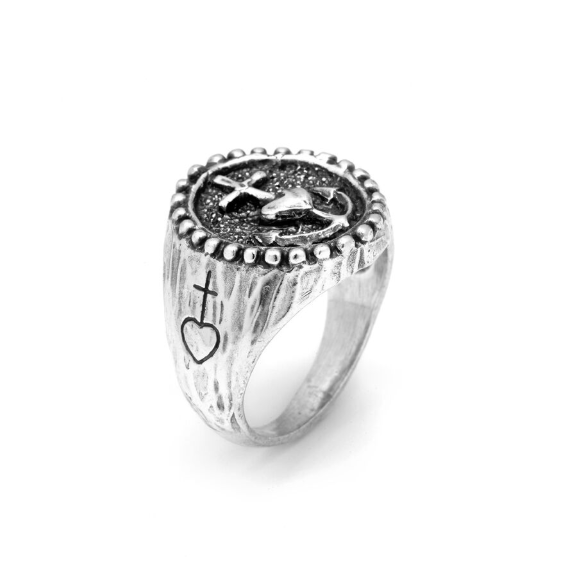 Anello Cuore Ancora 11326/26