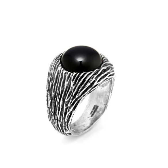 Anello Graffiato Onice 11314/24