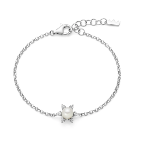 Bracciale con perla Oriente Unica Bouquet.