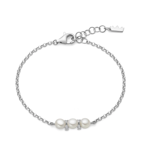 Bracciale Unica Bouquet con perle Oriente.