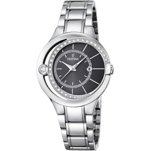 Festina Orologio Analogico Quarzo da Donna con Cinturino in Acciaio Inox F16947/2