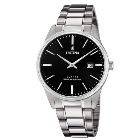 FESTINA Orologio Analogico Quarzo Uomo con Cinturino in Acciaio Inox F20511/4