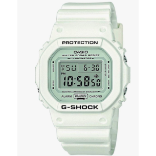 Casio G-SHOCK Orologio 20 BAR, Bianco, Digitale, Uomo, DW-5600MW-7ER